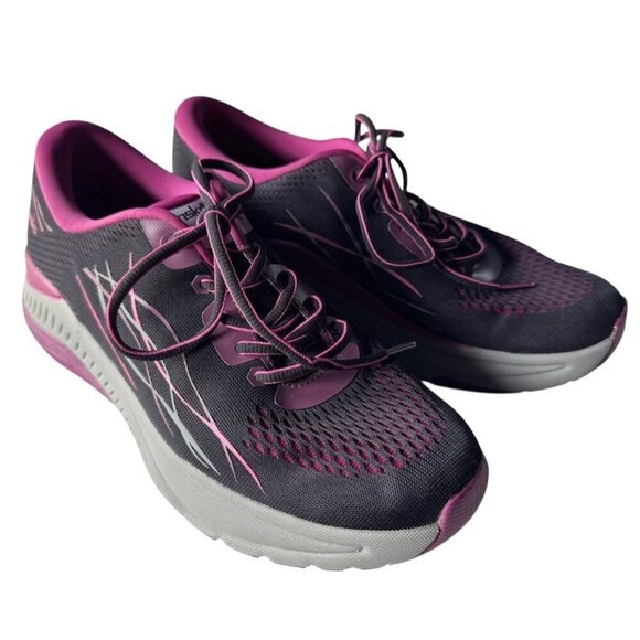 Dansko Shoes - Dansko Women's Pace Pink Mesh Black Gray Walking Lace Up Sneakers EU 41 10.5/11